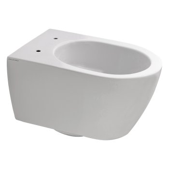 Vas WC suspendat Scarabeo GLAM TWIST, ceramică italiană, set fixare inclus